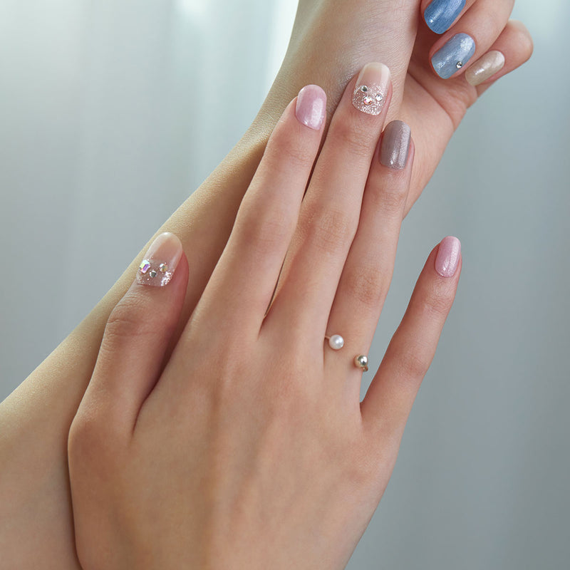 [JEWEL ON GLAZE] GLAZE GEL NAIL – LOVELY WINTER
