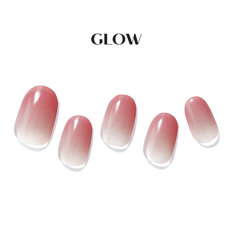 [COLOR & SYRUP] GLOW GEL NAIL – ROSY SYRUB