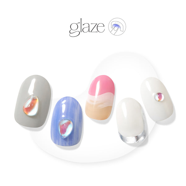 [RAINBOW DROPS] GLAZE GEL NAIL – DREAMING CLOUD